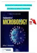 Test Bank for Fundamentals of Microbiology 12th Edition&comma; Jeffrey C&period; Pommerville