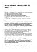 HESI Saunders Exams QUESTIONS WITH DETAILED VERIFIED ANSWERS &lpar;100&percnt; CORRECT ANSWERS&rpar; &sol;ALREADY GRADED A&plus; &lpar;ALL BUNDLED HERE&excl;&excl;&excl;&rpar;
