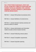 FAC-C PROCTORED EXAM BANK LATEST 2025  ACTUAL EXAM WITH COMPLETE QUESTIONS AND  CORRECT DETAILED ANSWERS &lpar;100&percnt; VERIFIED  ANSWERS&rpar; &vert;ALREADY GRADED A&plus;&vert; &vert;&vert;PROFESSOR  VERIFIED&vert; BRAND NEW&excl;&excl;&vert;