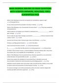 NHSA GEORGIA DRIVERS ED EXAM QUESTIONS WITH ANSWERS&comma; 2024&sol;2025&comma; FOR A GUARANTEED PASS