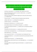 NHSA GEORGIA DRIVERS ED EXAM QUESTIONS WITH ANSWERS&comma; 2024&sol;2025&comma; FOR A GUARANTEED PASS