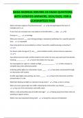 NHSA GEORGIA DRIVERS ED EXAM QUESTIONS WITH ANSWERS&comma; 2024&sol;2025&comma; FOR A GUARANTEED PASS