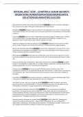 OFFICIAL &lpar;ISC&rpar;&sup2; CCSP - CHAPTER 6&colon; CLOUD SECURITY OPERATIONS DOMAIN&vert;UPDATED&VERIFIED&vert;WITH SOLUTIONS&vert;GUARANTEED SUCCESS