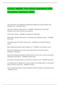 ELEC4&comma; MOD5&lowbar; Fire Alarm questions with complete solutions 2025