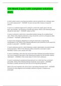 CAI Week 3 quiz with complete solutions 2025