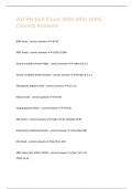 ATI PN Exit Exam 2025 With 100&percnt; Correct Answers