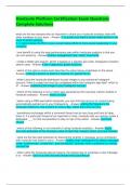  Hootsuite Platform Certification Exam Questions Complete Solutions    