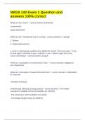 NSGA 142 Exam 1 Question and answers 100&percnt; correct 