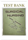 TEST BANK FOR Medical-Surgical Nursing in Canada&comma; 4th Canadian Edition BY Lewis COMPLETE A&plus; GUIDE