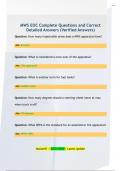 MWS EOC Complete Questions and Correct  Detailed Answers &lpar;Verified Answers&rpar;