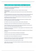 MMSC 220&colon; Exam 1 Study Guide &vert;&vert; with Right Answers&period;