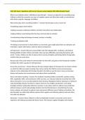 FACS 361 Exam 1 Questions with Correct Answers Latest Update 2025-2026 Already Passed 
