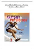 Anthony&rsquo;s Textbook of Anatomy & Physiology 21st Edition Patton Test Bank