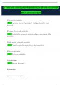 M100 questions with actual answers 2025&period;