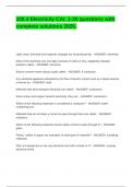 102 questions with complete solutions 2025&period;