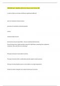 MCB 3023 Exam 1 Questions with Correct Answers Latest Version 2025