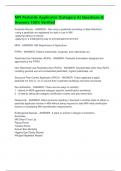 MN Pesticide Applicator &lpar;Category A&rpar; Questions & Answers 100&percnt; Verified