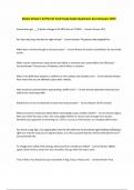 Maine Driver's Ed Permit Test Study Guide Questions And Answers 2025