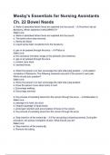 Mosby-s Essentials for Nursing Assistants Ch&period; 22 Bowel Needs