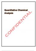 Exam &lpar;elaborations&rpar; Quantitative Chemical Analysis