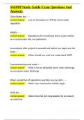 SWPPP Study Guide Exam Questions And Answers&period;docx