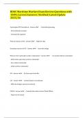 BDOC Maritime Warfare Exam Review Questions with 100&percnt; Correct Answers &vert; Verified &vert; Latest Update 2025&sol;26