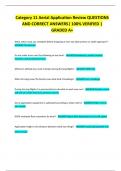 Category 11 Aerial Application Review QUESTIONS  AND CORRECT ANSWERS&vert; 100&percnt; VERIFIED &vert;  GRADED A&plus;