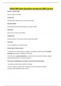 CNUR 300 Exam Questions Answered 100&percnt; Correct