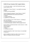 NURB 235 Exam 2 Questions With Complete Solutions