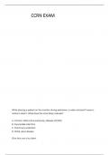  CCRN PRACTICE QUESTIONS AND 100&percnt; CORRECT ANSWERS PASS