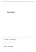 CCRN QUESTIONS AND 100&percnt; CORRECT ANSWERS 