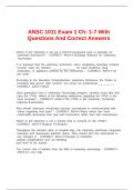 ANSC 1011 Exam 1 Ch&colon; 1-7 With Questions And Correct Answers
