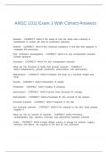 ANSC 1011 Exam 1 With Correct Answers