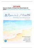 Test Bank For Women's Health&colon; A Primary Care Clinical Guide 5th Edition By Diane Schadewald&semi; Ursula A&period; Pritham&semi; Ellis Quinn Youngkin