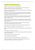 FAML 400 Exam 1 Questions and Answers Already Passed 