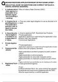  INDIANA PESTICIDE APPLICATOR RIGHT OF WAY EXAM LATEST 2025 ACTUAL EXAM 100 QUESTIONS AND CORRECT DETAILED A SWERS &lpar;VERIFIED ANSWERS