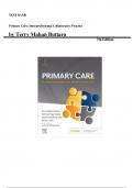 Test Bank for Primary Care&colon; Interprofessional Collaborative Practice 7th Edition by Terry Mahan Buttaro&comma; All Chapters 