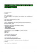 24&sol;25 NR 228 REVISION QUIZ WITH Q&A  100&percnt; COMPLETE 