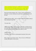 ONS CHEMOTHERAPY IMMUNOTHERAPY CERTIFICATE EXAM Questions with 100- Correct