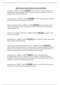 BSW EXAM 3 QUESTIONS AND ANSWERS