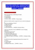 CERTIFIED RADIOLOGY ADMINISTRATOR EXAM PRACTICE EXAM QUESTIONS AND CORRECT ANSWERS