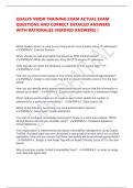 QUALYS VMDR TRAINING EXAM ACTUAL EXAM  QUESTIONS AND CORRECT DETAILED ANSWERS  WITH RATIONALES &lpar;VERIFIED ANSWERS&rpar; &vert;  Which Qualys sensor is used to scan hosts which have a public-facing IP addresses&quest; -  ANSW&period;&period;External Scanner