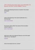 AST Certification Exam Study Guide &lpar;Actual 2025&sol;2026&rpar; 350  Questions And 100&percnt; Verified CORRECT Answers