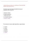 California Fluoroscopy Supervisor And Operator &lpar;Actual 2025&sol;2026&rpar;  Questions And Verified Answers