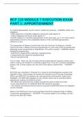  BCF 110 MODULE 7 EXECUTION EXAM PART 1&colon; APPORTIONMENT