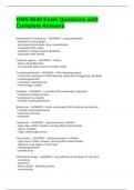 GMS 6540 Exam Questions with Complete Answers