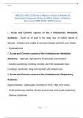  NSG223&sol; NSG 223 EXAM 2&colon; MEDICAL-SURGICAL NURSING II&vert; QUESTIONS & ANSWERS&vert; GRADE A&vert; 100&percnt; CORRECT &lpar;VERIFIED SOLUTIONS&rpar;&lpar;NEW 2025&sol; 2026 UPDATE&rpar; 