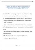 NSG223&sol; NSG 223 EXAM 1&colon; MEDICAL-SURGICAL NURSING II REVIEW&vert; QUESTIONS & ANSWERS&vert; GRADE A&vert; 100&percnt; CORRECT &lpar;VERIFIED SOLUTIONS&rpar;&lpar;NEW 2025&sol; 2026 UPDATE&rpar; 