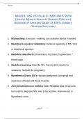 NSG223 &ndash; Exam 3 Medical-Surgical Nursing II Review &vert; Questions & Answers &vert; Verified Grade A Solutions &lpar;2025&sol;2026 Update&rpar;
