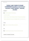 CIBTAC AND CIDESCO EXAMS Questions  and Correct Answers&sol; Latest Update &sol;  Already Graded